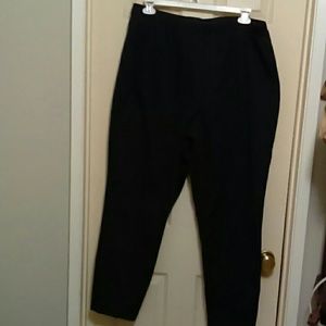 LIZZ & Me Navy Elastic Waist Pants